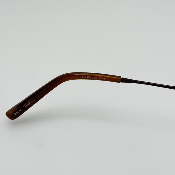 GVX GV Executive Eyeglasses Eye Glasses Frames GVX515 Brown 45-21-135
